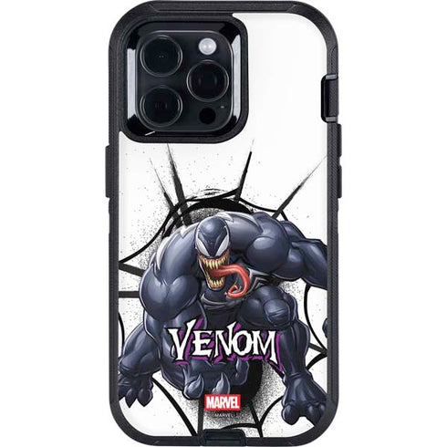 Marvel Venom Reaching Forward Otterbox Defender iPhone Skin