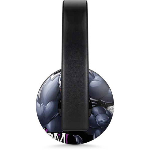 Marvel Venom Reaching Forward PlayStation 4 Gold Wireless Headset Skin