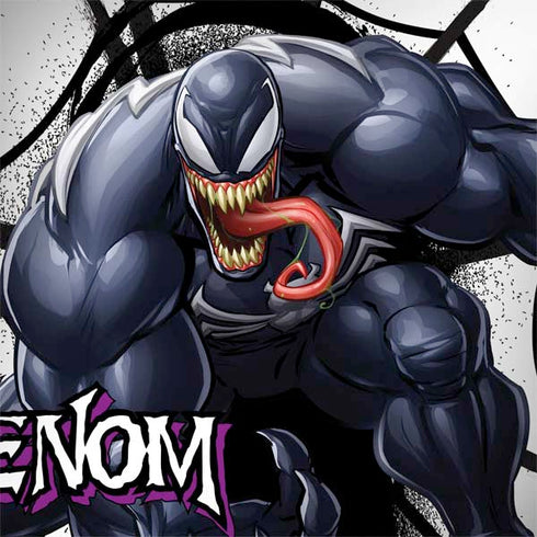 Marvel Venom Reaching Forward PlayStation 4 Gold Wireless Headset Skin