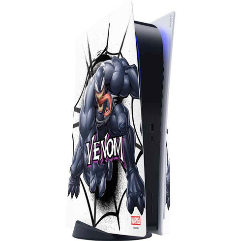 Marvel Venom Reaching Forward PS5 Console Skin