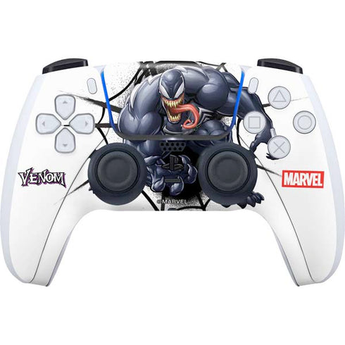 Marvel Venom Reaching Forward PS5 Controller Skin