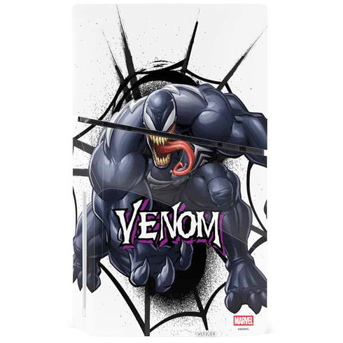 Marvel Venom Reaching Forward PS5 Slim Disk Bundle Skin