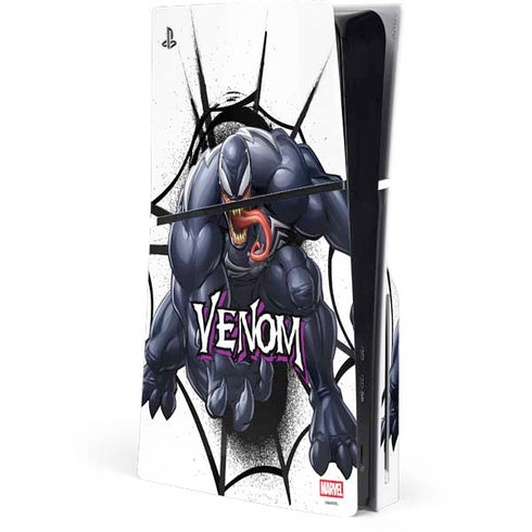 Marvel Venom Reaching Forward PS5 Slim Disk Console Skin