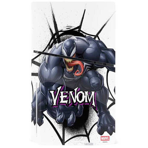 Marvel Venom Reaching Forward PS5 Slim Disk Console Skin