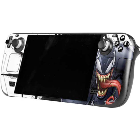 Marvel Venom Reaching Forward Steam Deck Handheld Gaming Computer Skin