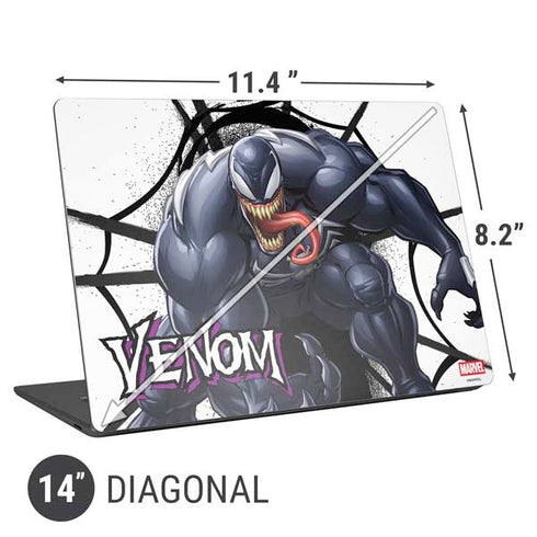 Marvel Venom Reaching Forward Universal Laptop 14in (11.4 x 8.2in) Skin