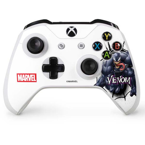 Marvel Venom Reaching Forward Xbox One X Controller Skin