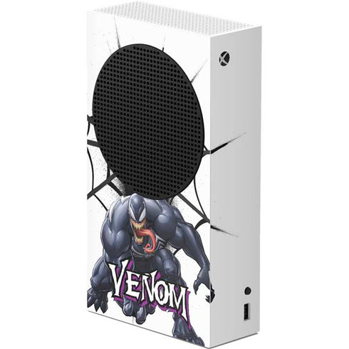 Marvel Venom Reaching Forward Xbox Series S Console Skin