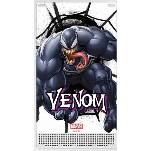 Marvel Venom Reaching Forward Xbox Series S Console Skin