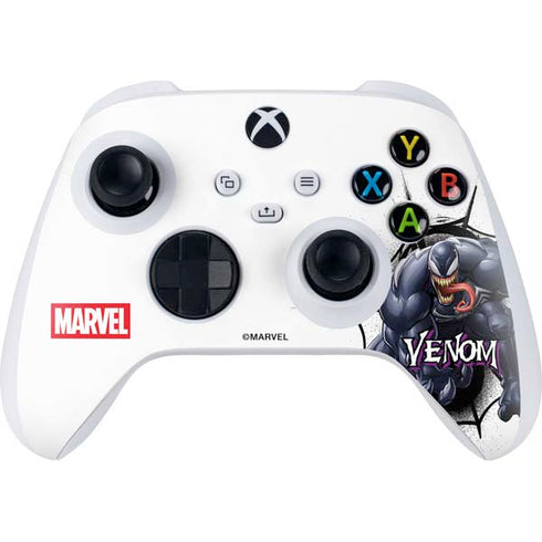 Marvel Venom Reaching Forward Xbox Series S Controller Skin