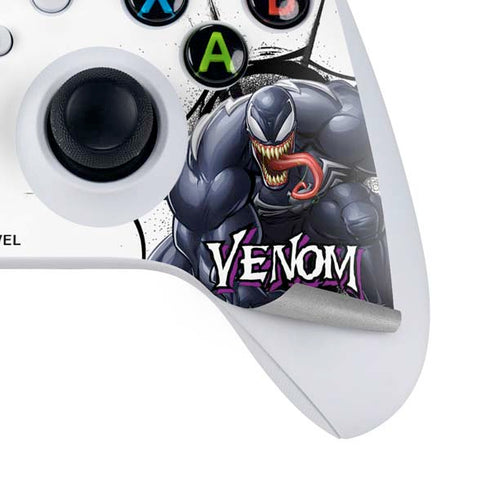Marvel Venom Reaching Forward Xbox Series S Controller Skin