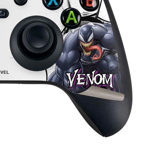 Marvel Venom Reaching Forward Xbox Series X Controller Skin