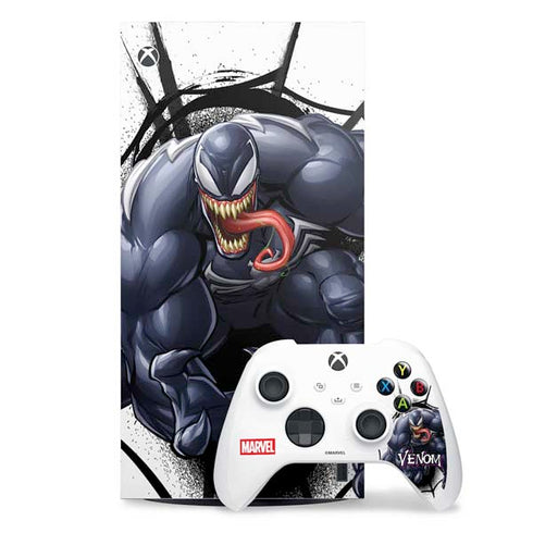 Marvel Venom Reaching Forward XBox Series X Digital Edition Bundle Skin
