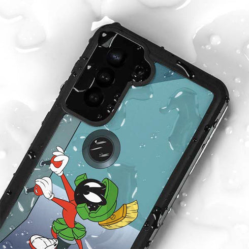 Looney Tunes Marvin Galaxy S24 Plus Waterproof Case