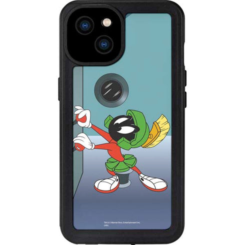 Looney Tunes Marvin iPhone 15 Plus Waterproof Case