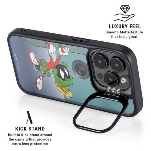 Looney Tunes Marvin iPhone 15 Pro Kickstand Case