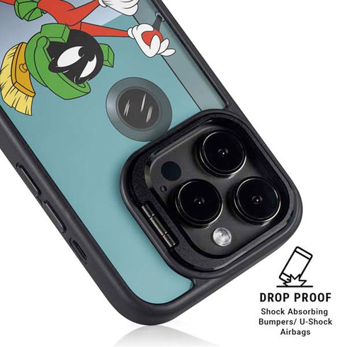 Looney Tunes Marvin iPhone 15 Pro Kickstand Case