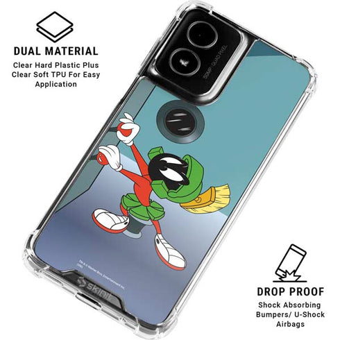 Looney Tunes Marvin Moto G Power 5G (2024) Clear Case