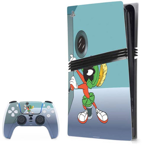 Looney Tunes Marvin PS5 Pro Bundle Skin