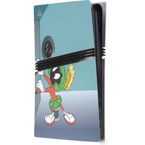 Looney Tunes Marvin PS5 Pro Console Skin