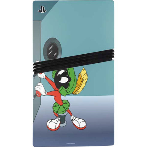 Looney Tunes Marvin PS5 Pro Console Skin
