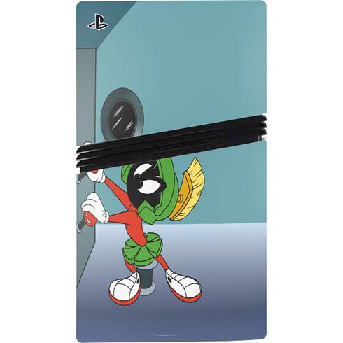 Looney Tunes Marvin PS5 Pro Disk Console Skin