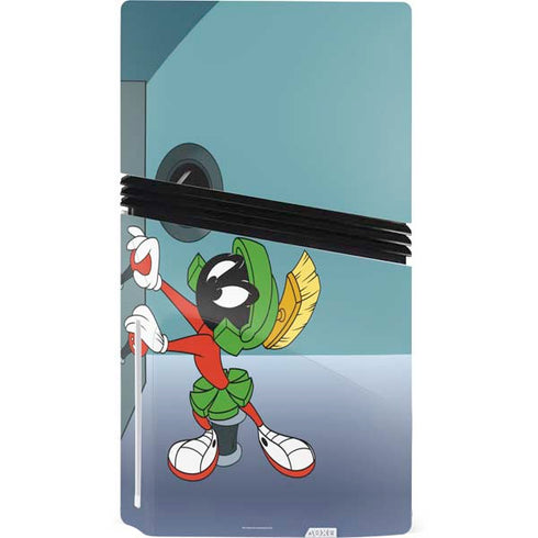 Looney Tunes Marvin PS5 Pro Disk Console Skin