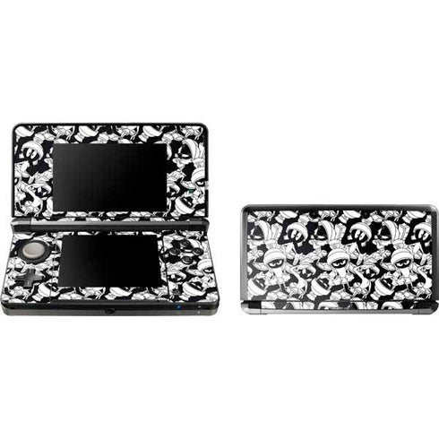 Looney Tunes Marvin Super Sized Pattern 3DS (2011) Skin
