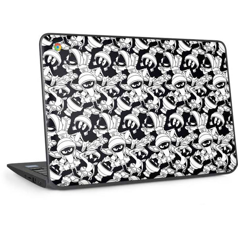 Looney Tunes Marvin Super Sized Pattern HP Chromebook Skin
