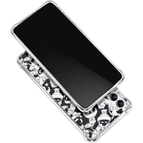Looney Tunes Marvin Super Sized Pattern Gabb Phone 4 Clear Case