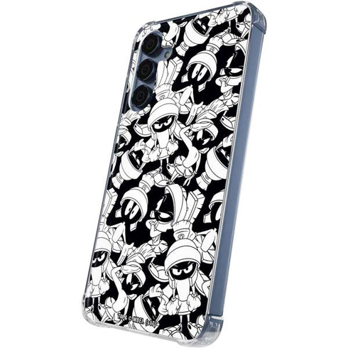 Looney Tunes Marvin Super Sized Pattern Galaxy A35 5G Clear Case
