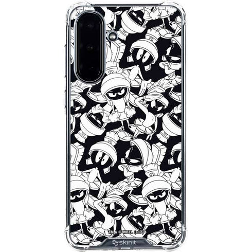 Looney Tunes Marvin Super Sized Pattern Galaxy A36 5G Clear Case