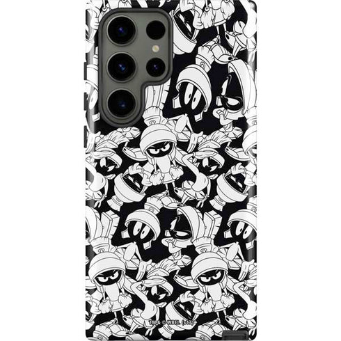 Looney Tunes Marvin Super Sized Pattern Galaxy S23 Ultra Pro Case