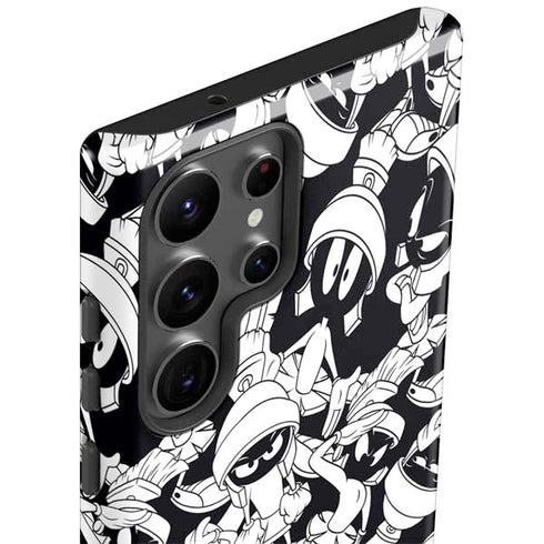 Looney Tunes Marvin Super Sized Pattern Galaxy S23 Ultra Pro Case