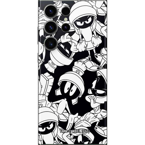 Looney Tunes Marvin Super Sized Pattern Galaxy Skins