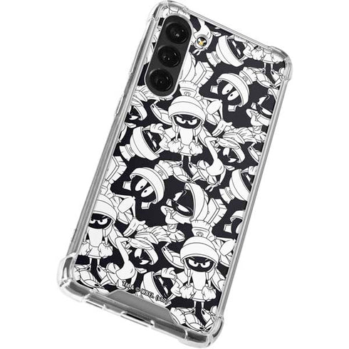 Looney Tunes Marvin Super Sized Pattern Galaxy S24 FE Clear Case
