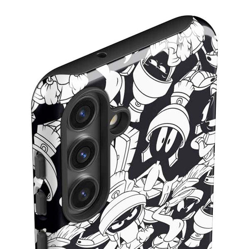 Looney Tunes Marvin Super Sized Pattern Galaxy S25 Impact Case