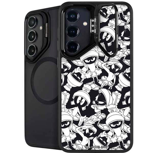 Looney Tunes Marvin Super Sized Pattern Galaxy S24 Kickstand Case