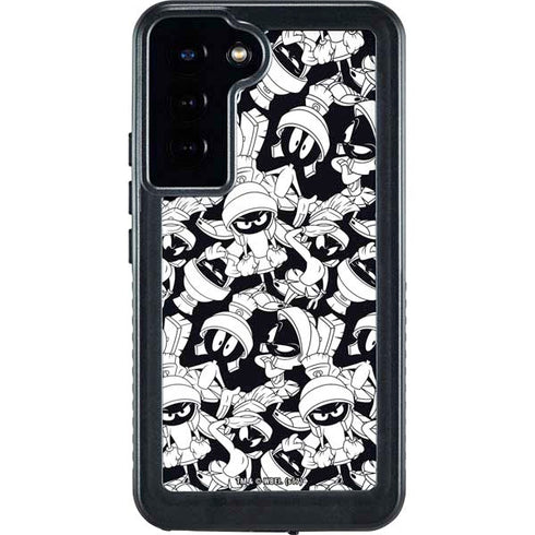 Looney Tunes Marvin Super Sized Pattern Galaxy S24 Plus Waterproof Case