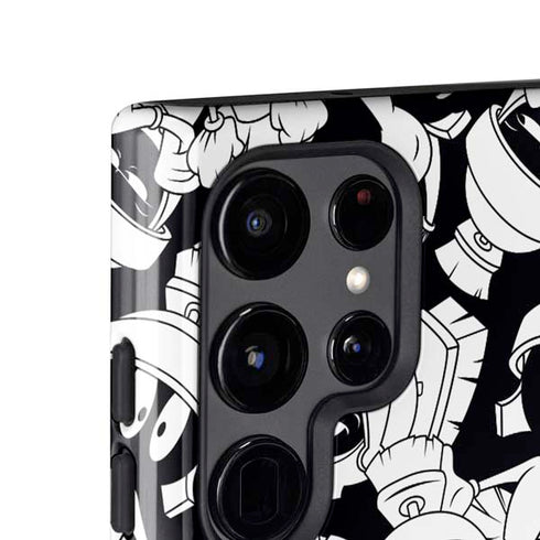 Looney Tunes Marvin Super Sized Pattern Galaxy S25 Ultra Impact Case