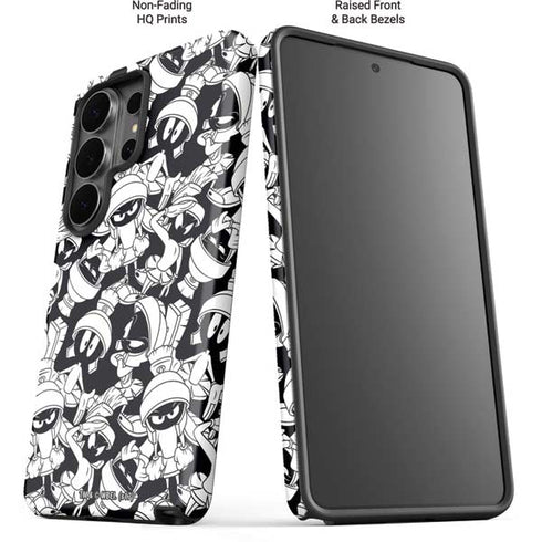 Looney Tunes Marvin Super Sized Pattern Galaxy S26 Ultra Impact Case
