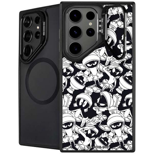 Looney Tunes Marvin Super Sized Pattern Galaxy S26 Ultra Kickstand Case