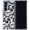 Looney Tunes Marvin Super Sized Pattern Galaxy Z Fold5 5G Clear Case