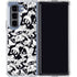 Looney Tunes Marvin Super Sized Pattern Galaxy Z Fold5 5G Clear Case