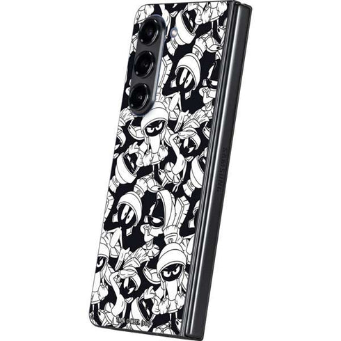 Looney Tunes Marvin Super Sized Pattern Galaxy Z Fold5 5G Skin