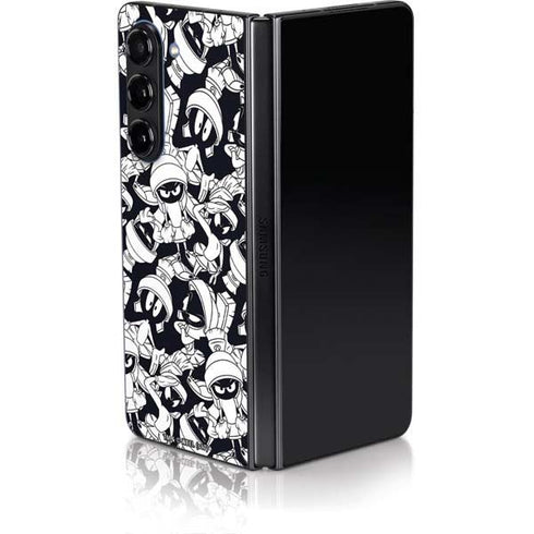 Looney Tunes Marvin Super Sized Pattern Galaxy Z Fold5 5G Skin