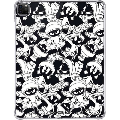 Looney Tunes Marvin Super Sized Pattern iPad Pro 11in (2024) Clear Case