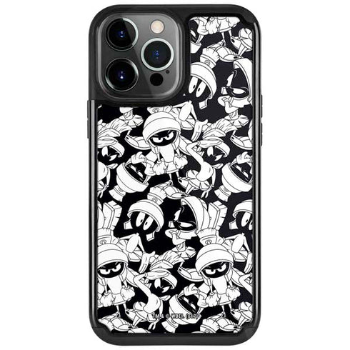 Looney Tunes Marvin Super Sized Pattern iPhone Cases