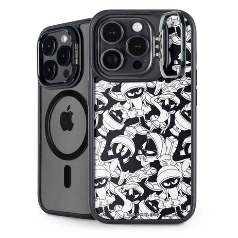 Looney Tunes Marvin Super Sized Pattern iPhone 13 Pro Kickstand Case