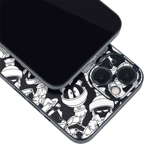 Looney Tunes Marvin Super Sized Pattern iPhone Skins
